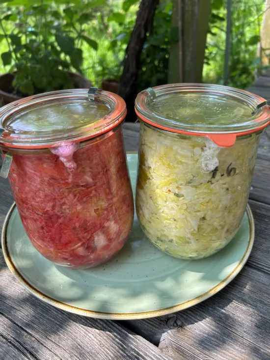Fermentiertes Sauerkraut