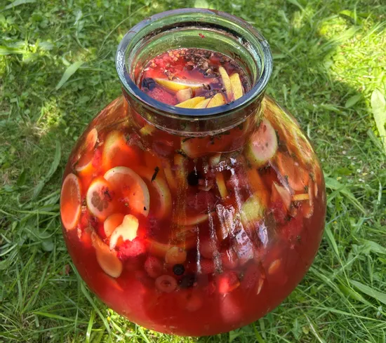 Abbildung von fermentierten Lebensmittel