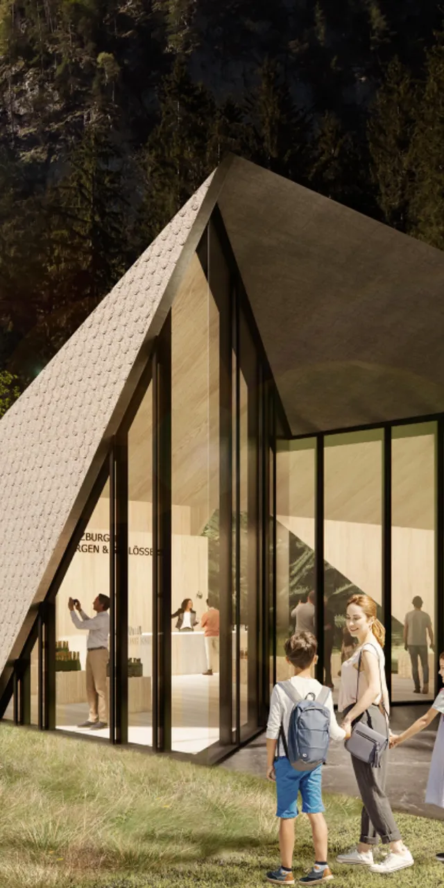 Fort Kniepass Visualisierung Neubau